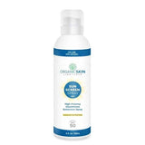 Organic Skin Lightener sunscreen spray with natural ingredients, brightening and protecting skin for an even tone.